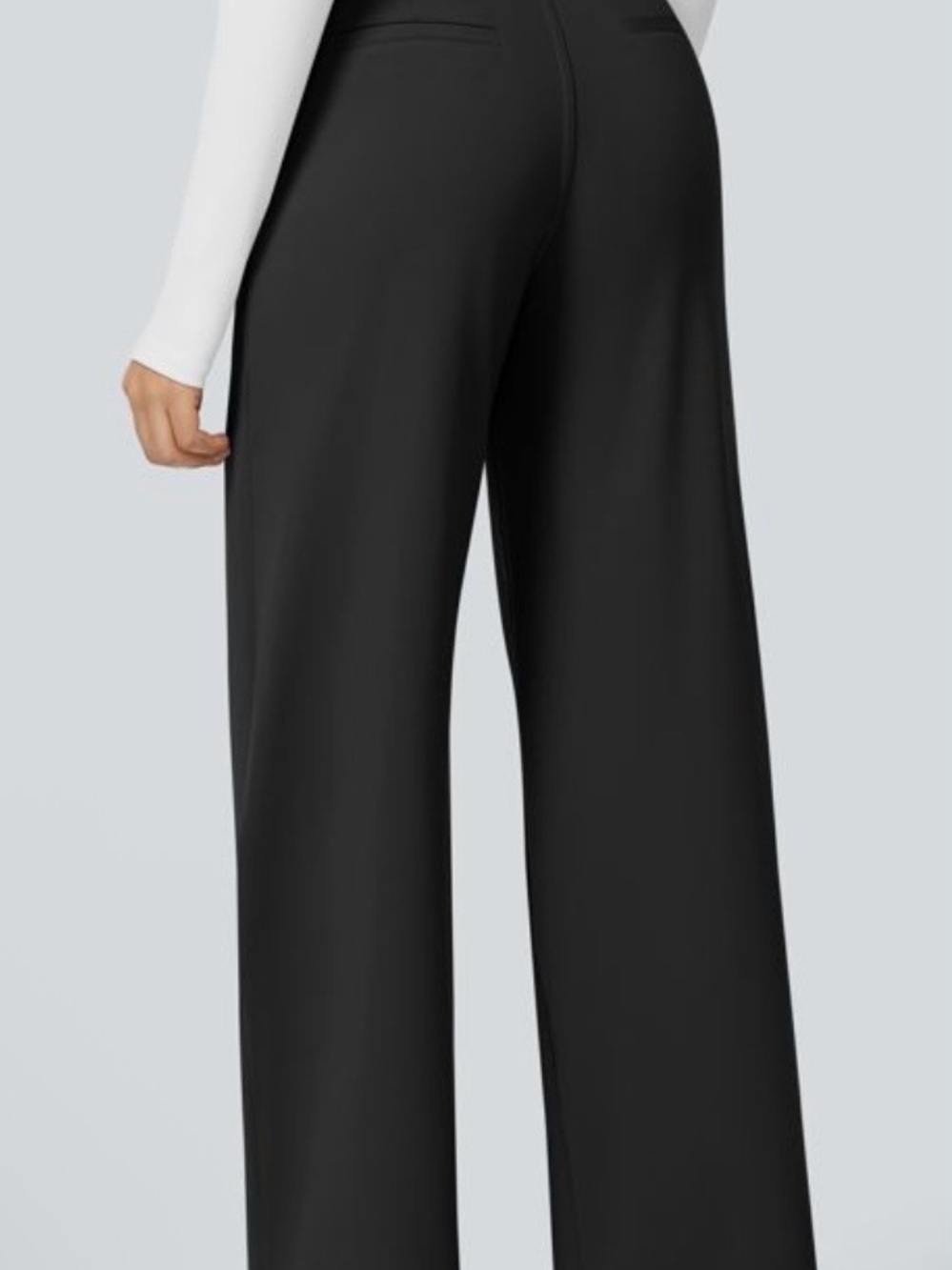 Halara Flex™ DayStretch High
Waisted Pocket Straight Leg Work - Picture 2 of 8